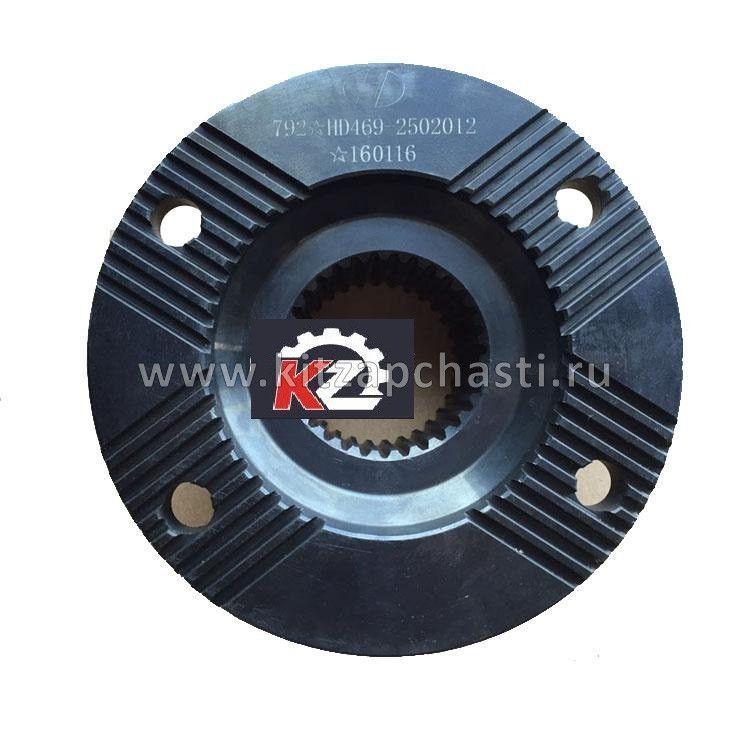 Фланец редуктора межосевого D180 4отв 31шлиц H75 Shacman F2000 HD469-2502012